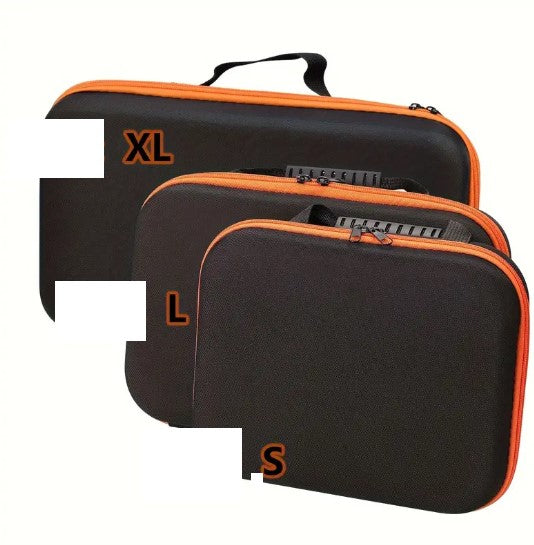 Mallette de Rangement Rigide avec Poignée – Étui de Protection pour Outils, Électronique ou Accessoires – Dimensions 27×22×7 cm – Collection Boîtes à Outils et Accessoires