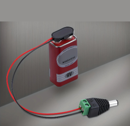 Connecteurs de Batterie 9V avec Câbles – Lot de Clips Snap + Sorties DC & Pinces Crocodile pour Pédales, Projets Électroniques et Tests