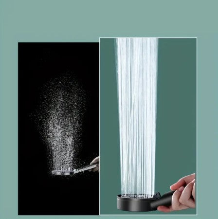 Pommeau de Douche Haute Pression Rond – Jet Confort et Économie d’Eau | Accessoires Salle de Bain