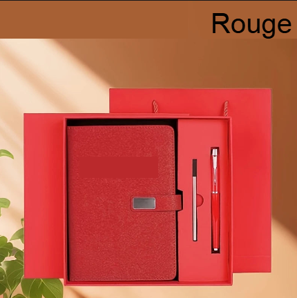 Coffret Carnet et Stylo Personnalisés – Cadeau d’Entreprise ou Bureau – Écriture Élégante & Notes Organisées