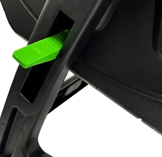 Composteur rotatif de jardin 72L Bac à compost extérieur pour déchets organiques et entretien des plantes