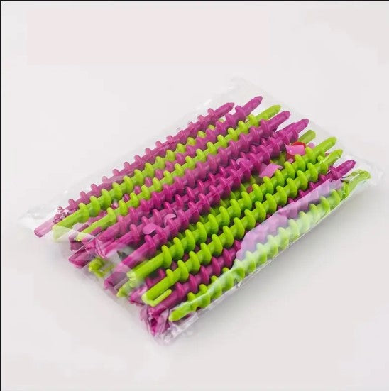 Bigoudis Spirales Sans Chaleur – Lot de 18 Curlformers pour Boucles Définies et Naturelles – Faciles à Utiliser sur Cheveux Longs ou Mi-longs