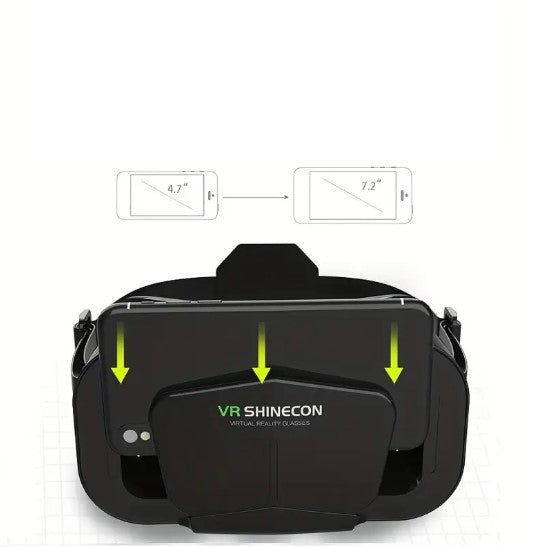 Casque de Réalité Virtuelle 3D – Lunettes VR Immersives pour Jeux Vidéo, Films et Expériences Interactives