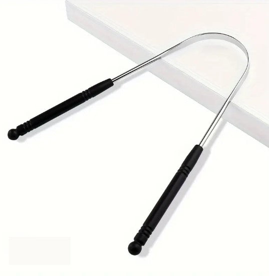 Grattoirs à Langue en Acier Inoxydable – Lot de 6 Nettoyeurs de Langue Colorés pour une Haleine Fraîche