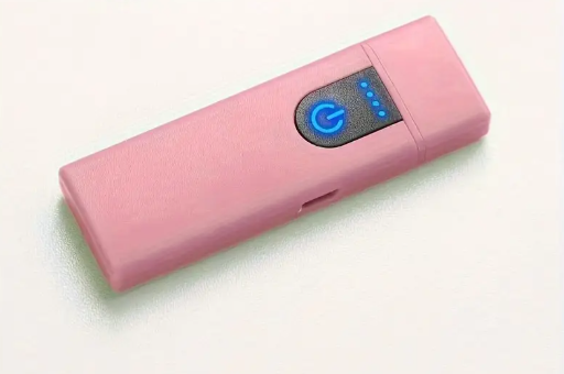 Mini Briquet Électrique USB Rechargeable – Allumage Sans Flamme avec Indicateur LED de Batterie