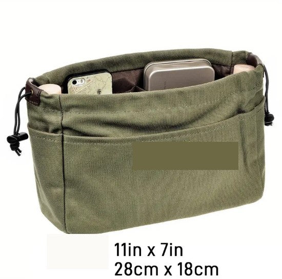 Organiseur de Sac Multifonction – Pochette de Rangement avec Compartiments pour Sac à Main ou Voyage