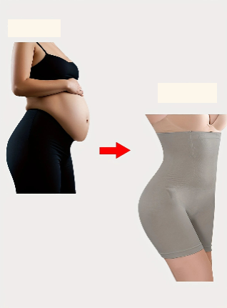 Shorty Gainant Femme Taille Haute – Effet Ventre Plat, Rehausse-Fessier et Tissu Respirant