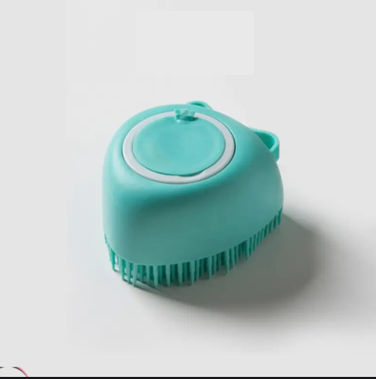 Brosse de Massage en Silicone pour Animaux – Accessoire Doux pour Toilette et Bain Chien/Chat