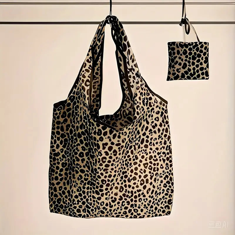 Sac cabas femme léopard – Grand format tendance et pratique