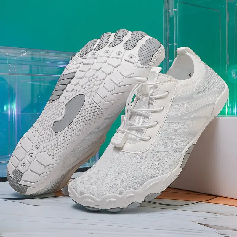 Chaussures barefoot homme légères – Baskets minimalistes respirantes pour sport et plein air