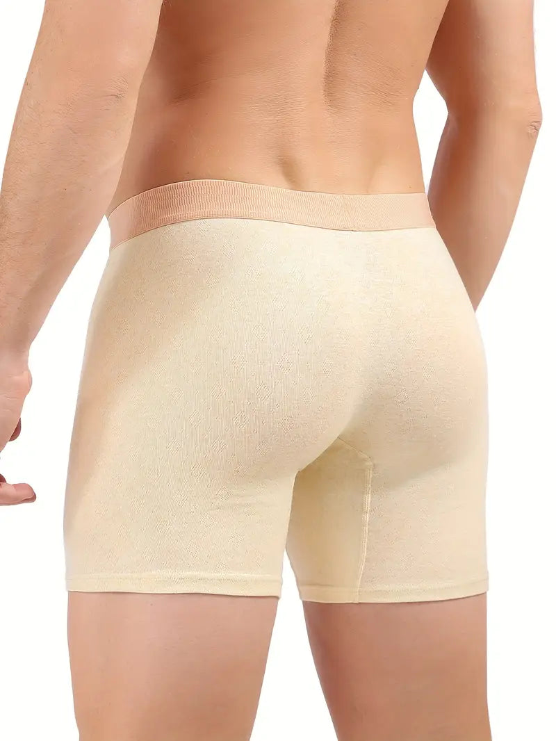 Boxer thermique homme – Lot de 4 pièces – Sous-vêtements chauds respirants et confortables pour l’hiver