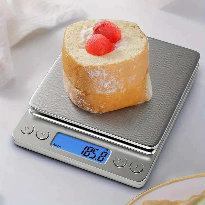 Balance de Cuisine Électronique 0.1g-3000g avec Écran LCD – Précision pour Pesage Alimentaire et Pâtisserie