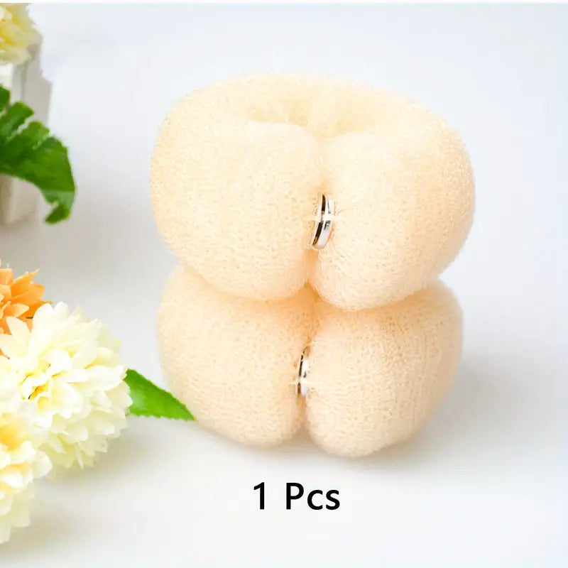 Boudin coiffure mariage femme – Accessoire chignon élégant et pratique pour cheveux