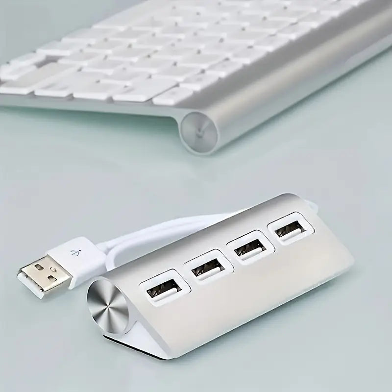 Hub USB 2.0 à 4 Ports – Adaptateur Multiport Compact pour PC et Ordinateur Portable | Hubs et Adaptateurs