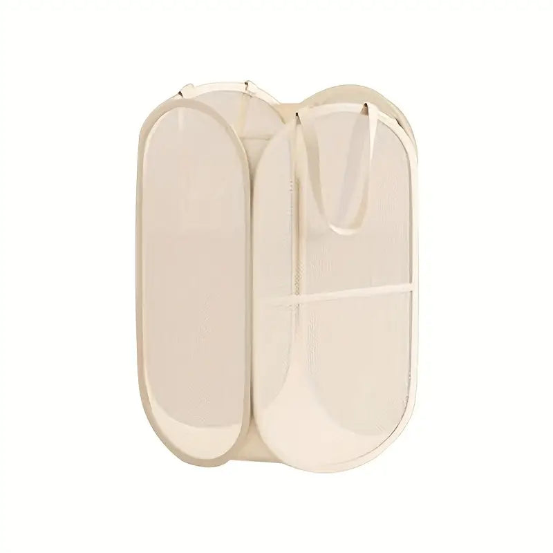 Panier de Rangement Pliable pour Chambre Bébé – Grand Bac en Maille pour Jouets, Peluches et Vêtements