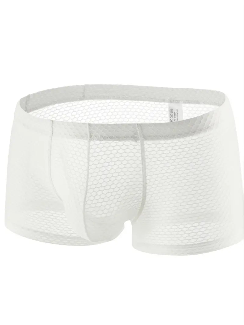Boxer sexy homme transparent – Sous-vêtement en résille, Audace, confort et séduction