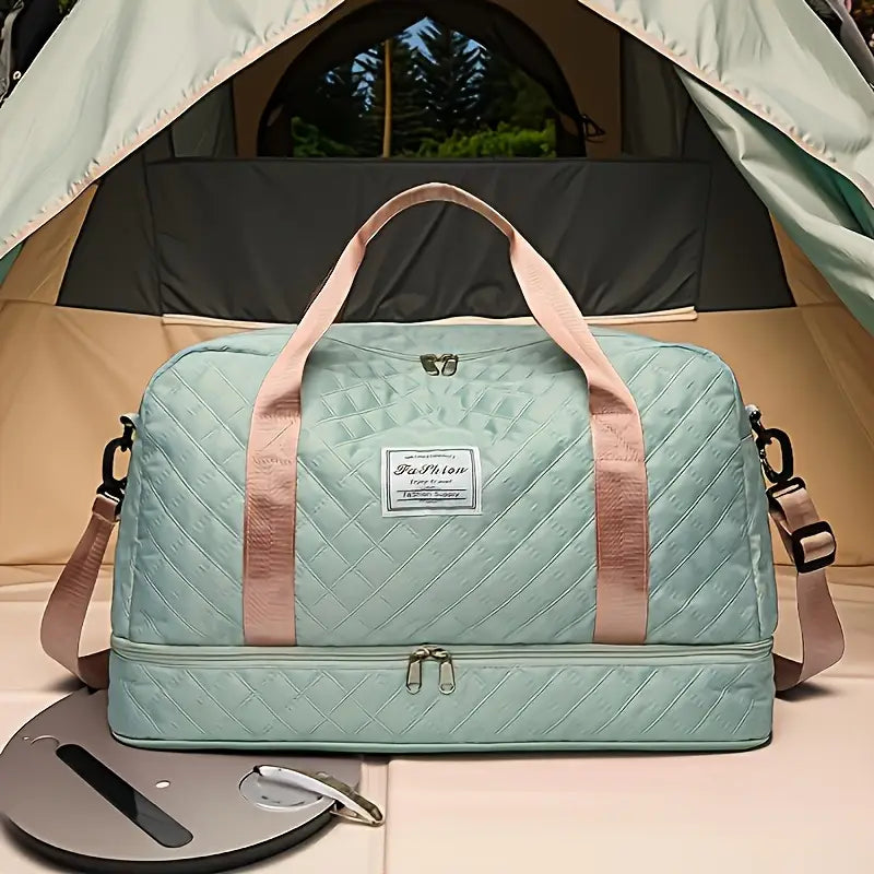 Sac de voyage pliable pour femme Grande capacité, léger et pratique pour la randonnée