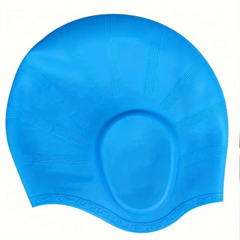 Bonnet de Bain en Silicone – Étanche, Confortable et Résistant pour Natation et Sports Nautiques