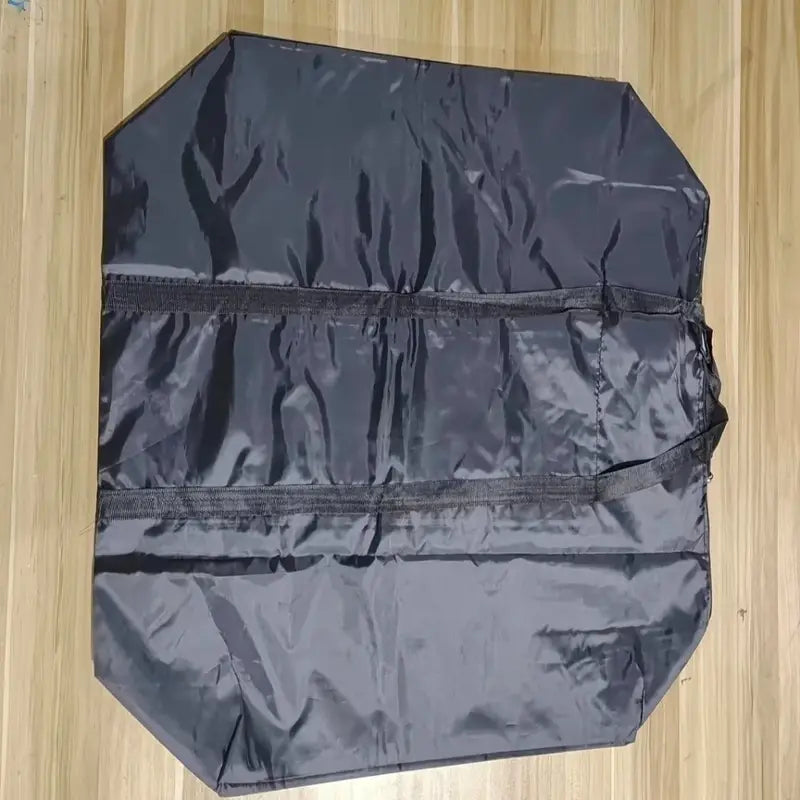 Lot de 4 grands sacs de rangement noirs Idéal pour vêtements, couettes, voyages et déménagements