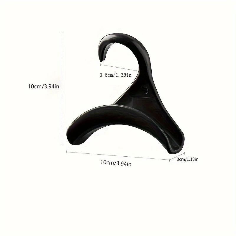 Lot de 3/5 Cintres Antidérapants pour Sacs à Main – Support Courbé Compact pour Rangement en Penderie