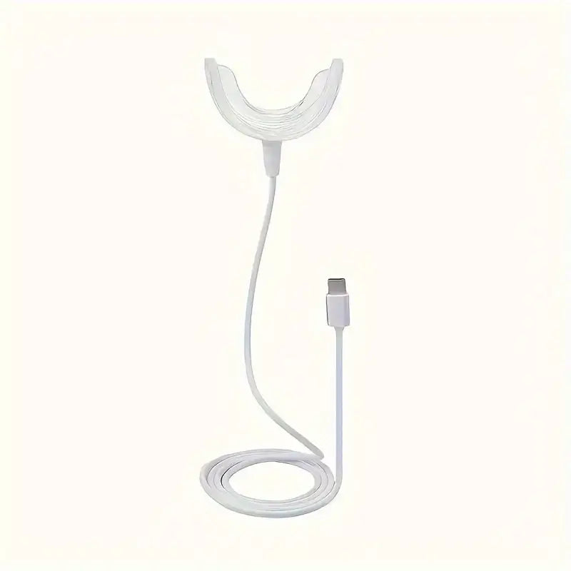 Kit LED de Blanchiment Dentaire avec Embout en Silicone – Connexion USB pour Soin Bucco-Dentaire à Domicile