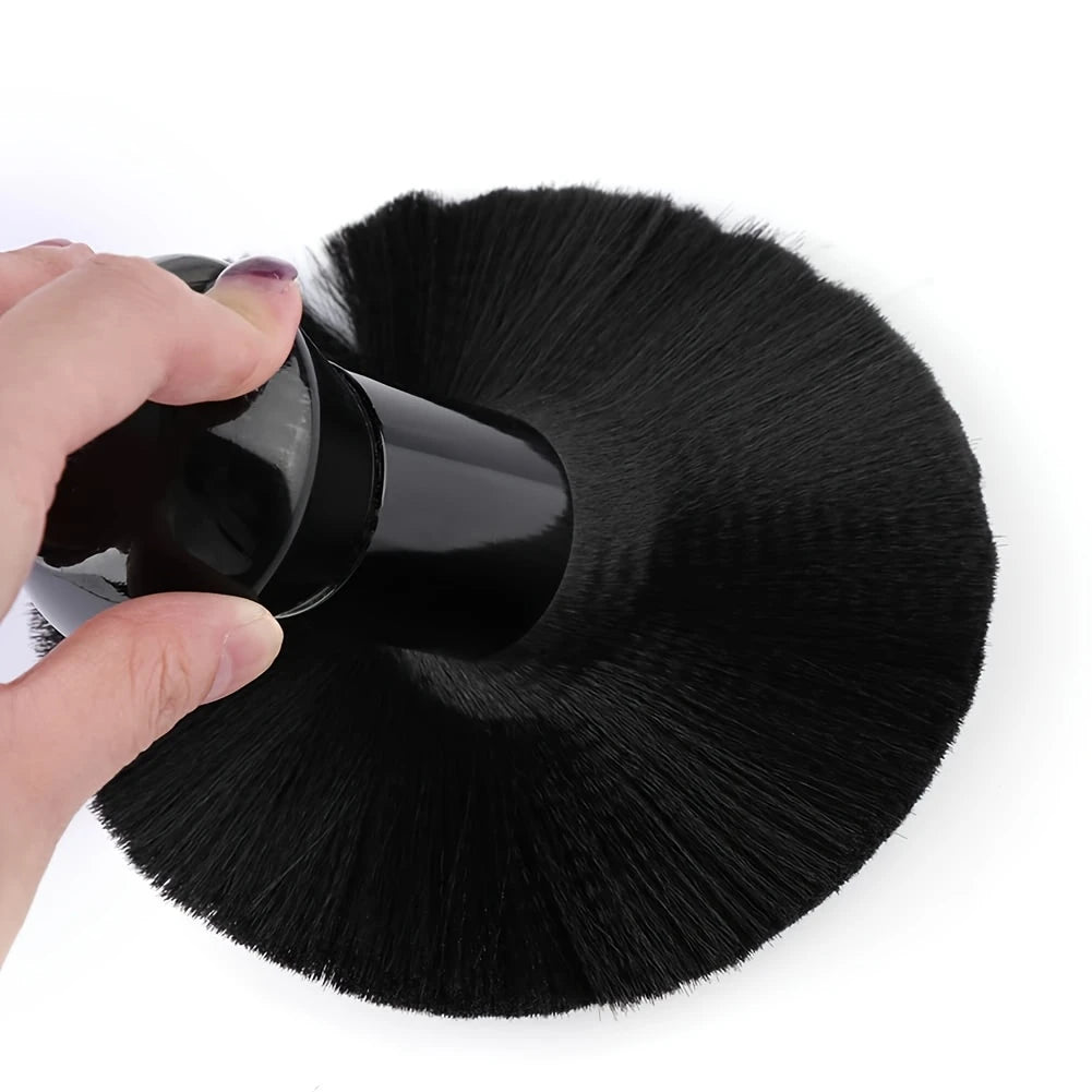 Brosse de Nettoyage Cou de Coiffeur – Brosse Poudre Anti-Chute pour Barbier et Salon de Coiffure