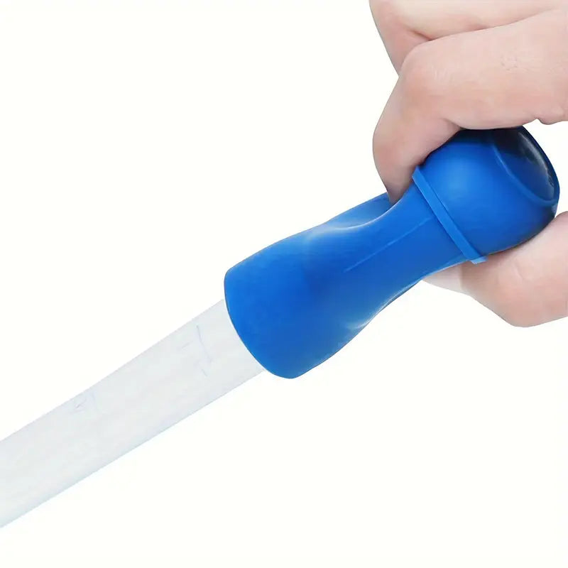 Pipette de Nettoyage Longue avec Poire – Compte-Gouttes Réutilisable pour Assainissement et Laboratoire