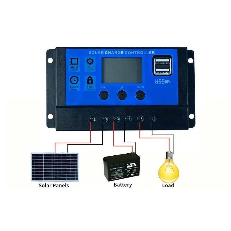 Lampe solaire portable multifonction – Éclairage LED, radio FM et alimentation d’appoint pour camping et urgences