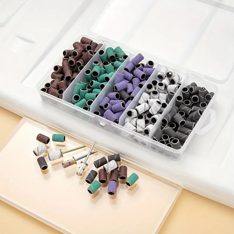 Lot de Manchons de Ponçage Grain 80/120/180 avec Mandrin – Accessoires pour Polissage et Finition Précise