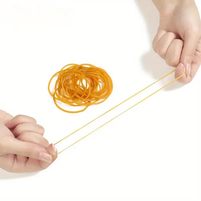 Élastiques de bureau résistants – Lot de 100 bandes en caoutchouc souple pour organisation et classement