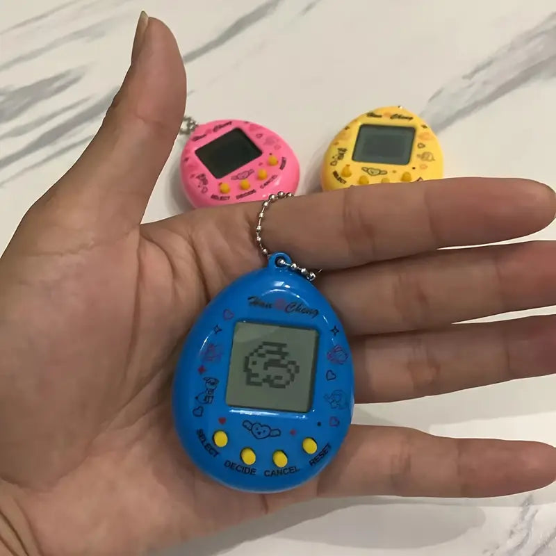 Jeu Électronique Tamagotchi Rétro – Porte-Clés Animaux Virtuels Interactifs pour Enfants et Collectionneurs