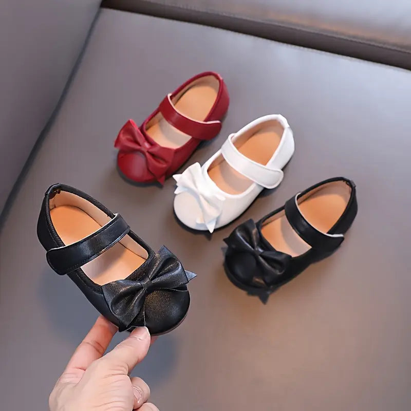 Ballerines fille élégantes avec nœud – Mocassins sans lacets confortables pour toutes occasions