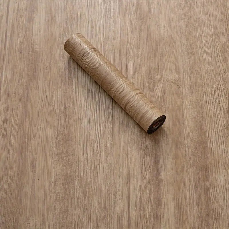 Papier Peint Effet Bois Blanc – Revêtement Mural Auto-adhésif Imitation Grain de Bois pour Décoration Intérieure