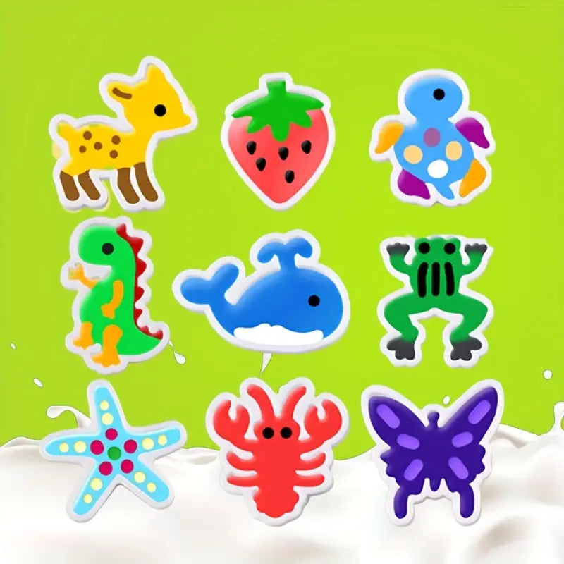 Peinture 3D DIY pour Enfants – Kit Créatif Coloré pour Moulage et Artisanat