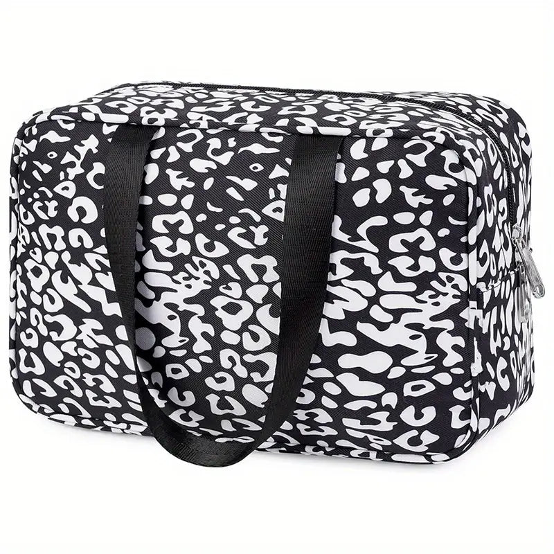 Trousse de toilette grand format à motifs éléphants Style ethnique chic