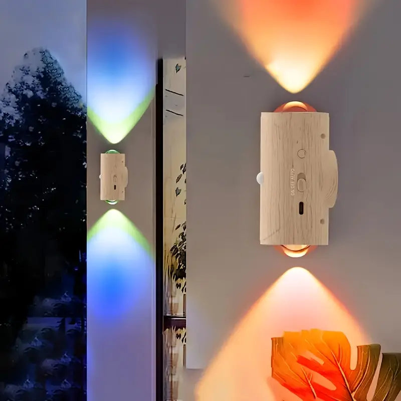 Spot LED Intelligent avec Détecteur de Mouvement – Éclairage Sans Fil avec Support Magnétique et Fixation Facile