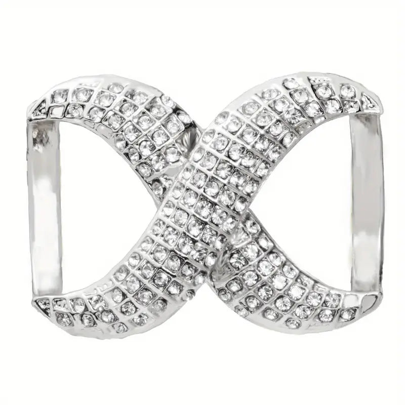 Épingle décorative femme en strass dorés – Bouton bijou élégant pour vêtements et accessoires