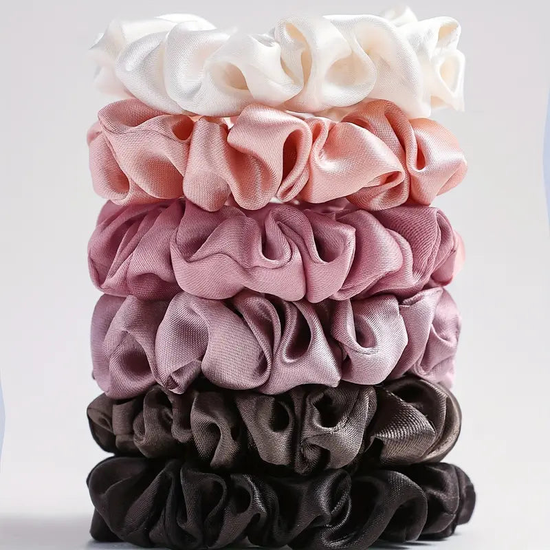 Lot de Chouchous en Velours – Élastiques Doux et Épais pour Coiffures Élégantes et Confortables
