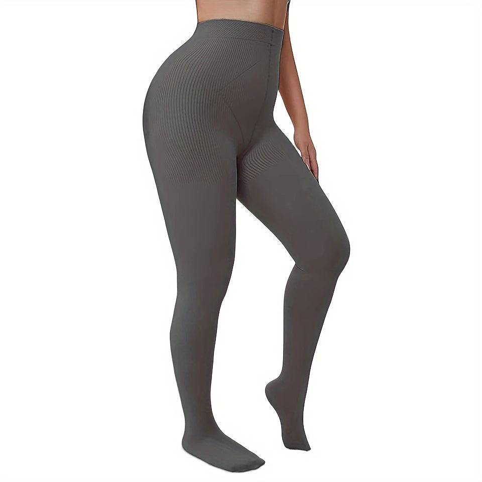 Collant gainant femme effet sculptant – Taille haute confort & galbe naturel