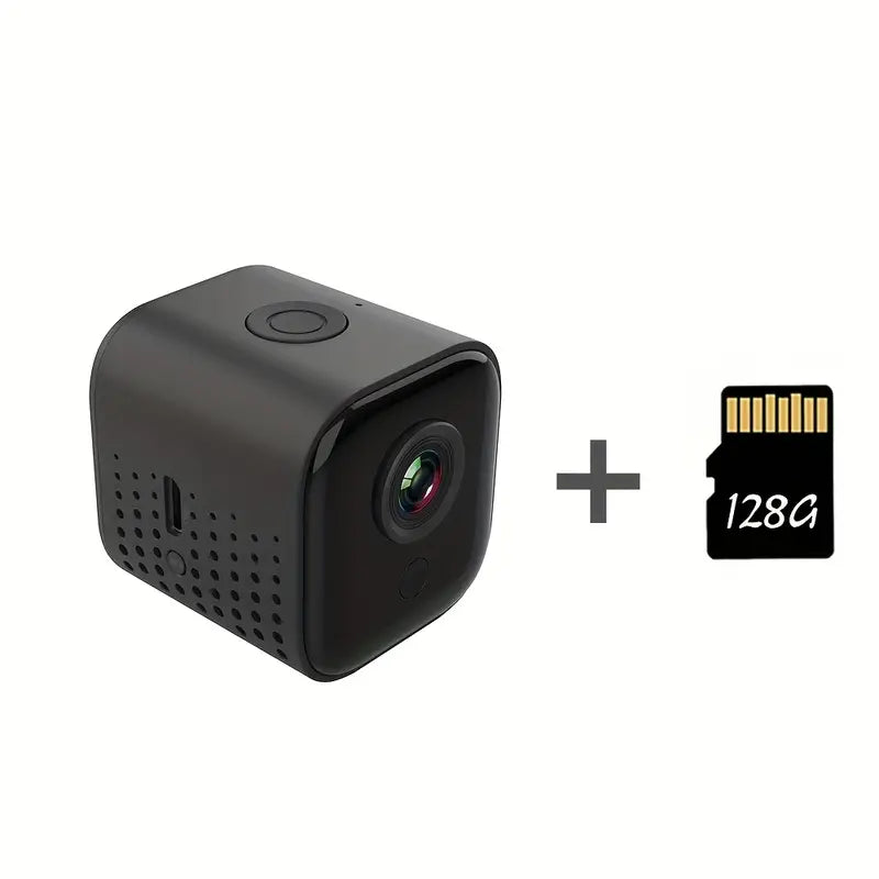 Mini Caméra Espion WiFi HD – Caméra de Surveillance Discrète avec Vision Nocturne et Détection de Mouvement