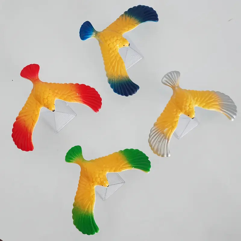 Oiseaux Équilibristes Colorés – Jouets Éducatifs pour Expériences de Physique et Décoration Ludique