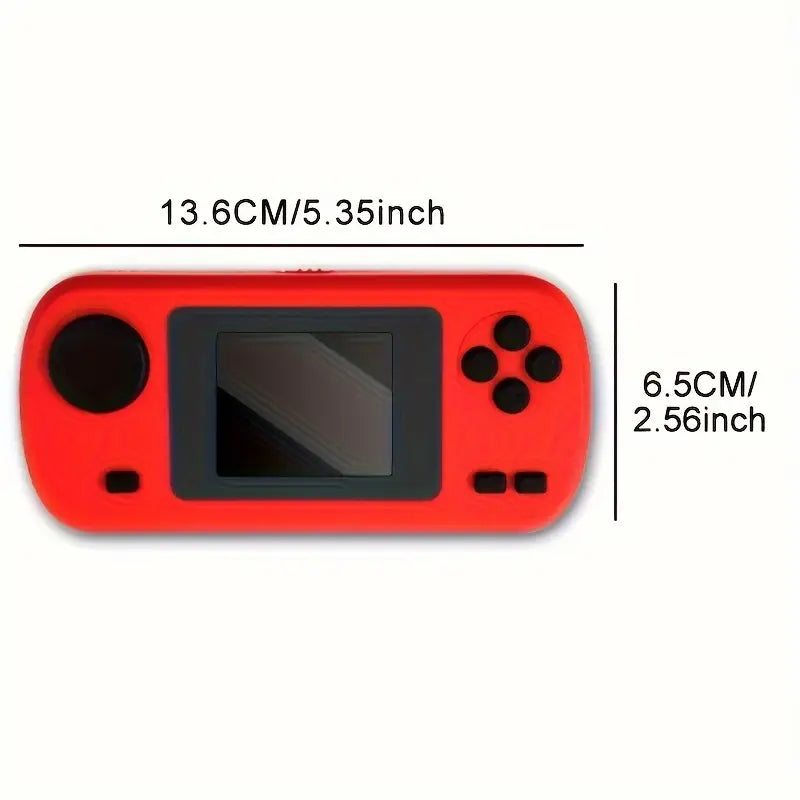 Console de Jeux Vidéo Portable Rétro – Mini Console avec Écran LCD et Boutons Bleus