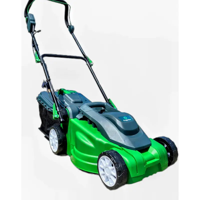 Tondeuse à Gazon Électrique 1600W Réglage de Hauteur et Bac de Ramassage Inclus