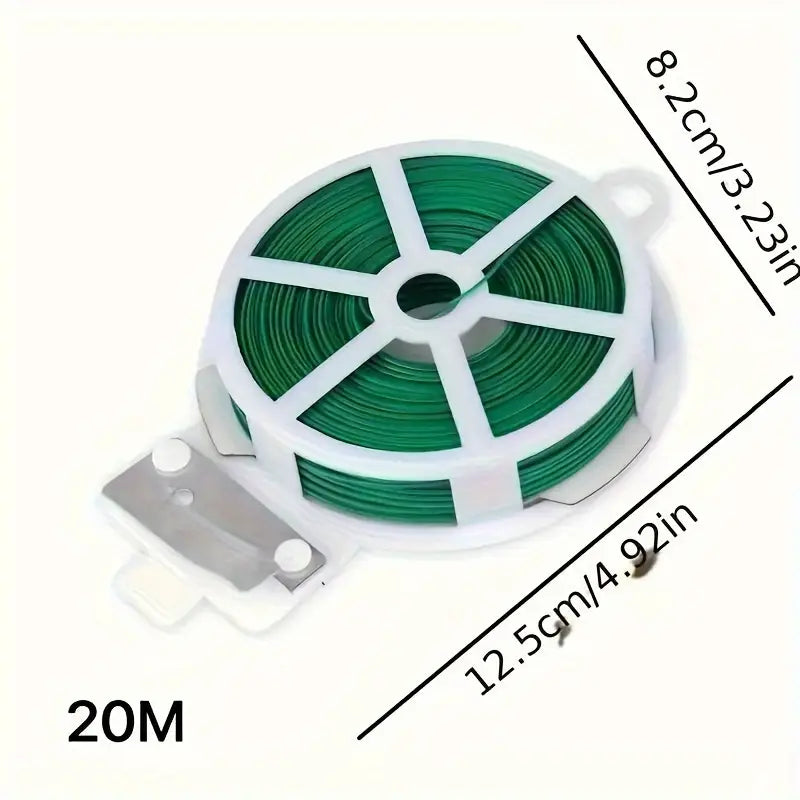 Fil de jardin avec coupe intégrée – Attache solide pour plantes, fleurs et arbustes