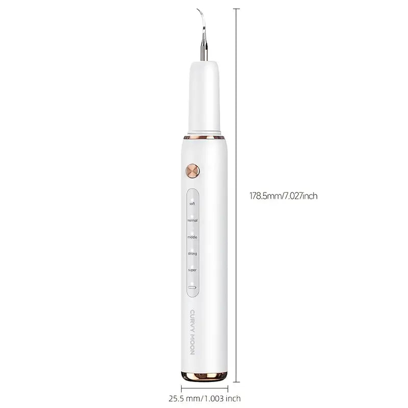 Détartreur Dentaire Électrique Professionnel – Nettoyeur de Dents Ultrason avec LED & 5 Modes, Kit Complet pour Hygiène Buccale