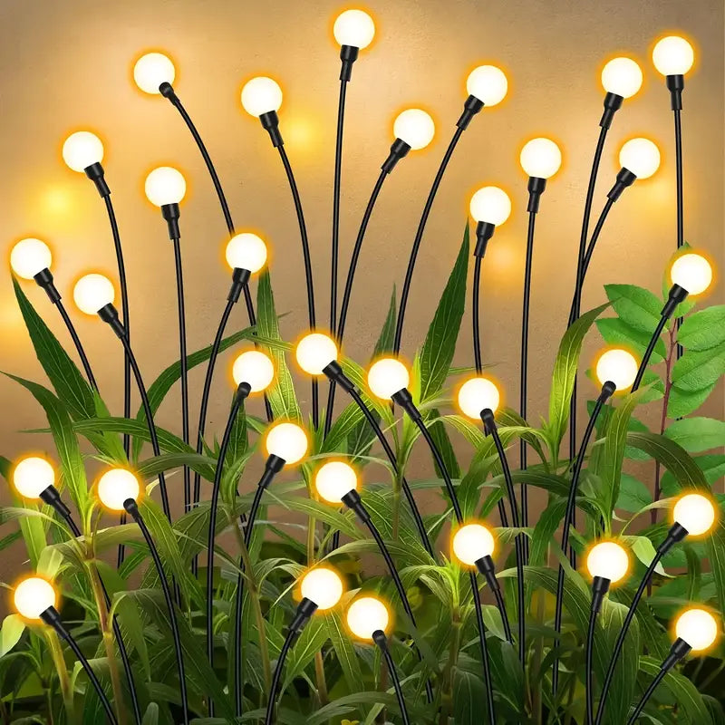 Piquets Lumineux LED Solaire pour Jardin – Éclairage Décoratif Extérieur Étanche pour Massifs, Allées et Parterres