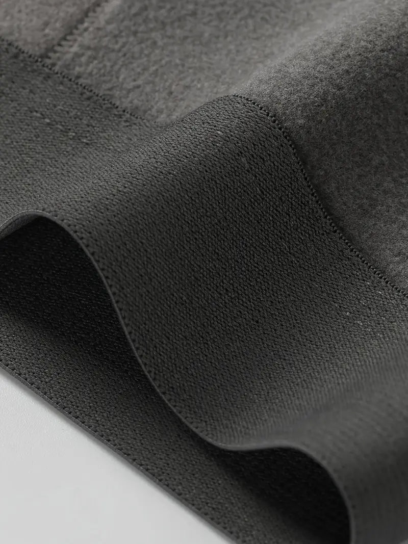 Boxer thermique homme – Lot de 3 (gris & bordeaux) – Sous-vêtements chauds et confortables pour l’hiver