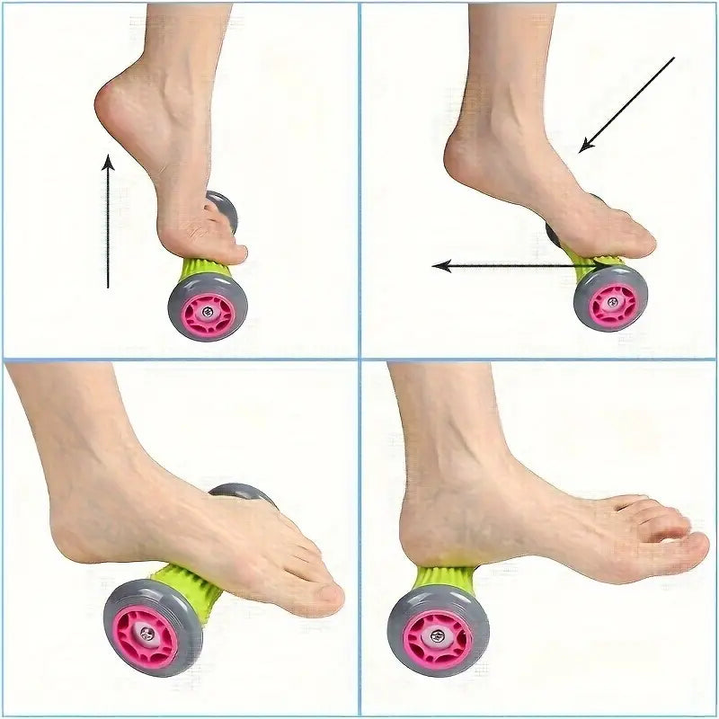 Rouleau de Massage pour Pieds – Soulagement de la Douleur Plantaire et Relaxation Musculaire, Design Ergonomique Antidérapant