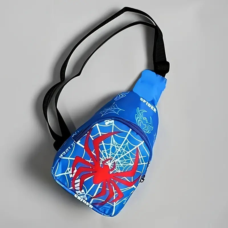 Sac à dos enfant Spider design toile d’araignée – Cartable bandoulière léger et pratique