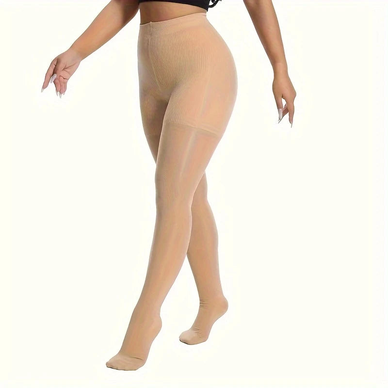 Collant gainant femme effet sculptant – Taille haute confort & galbe naturel